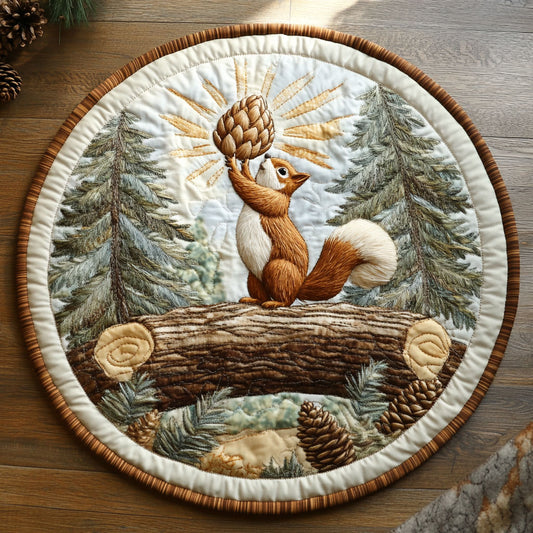 Pine Reward CP0506005CL Quilted Round Mat