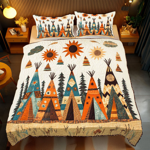 Tipi Tent Native American WP1112049CL Duvet Cover Set