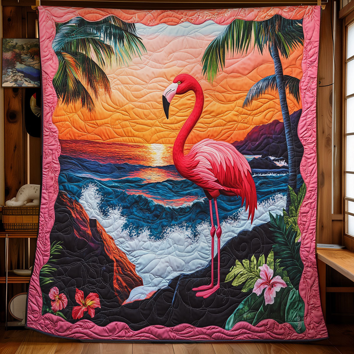 Charming Sunset WX0307016CL Quilt