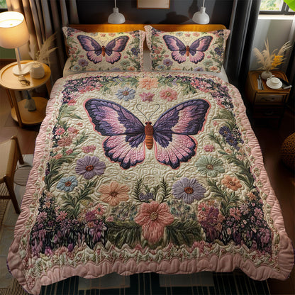 Floral Butterfly Dream WN0801076CL Duvet Cover Set