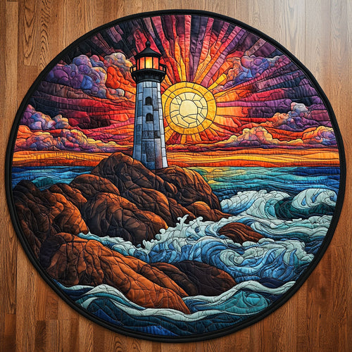 Red Dawn CQ3005022CL Quilted Round Mat