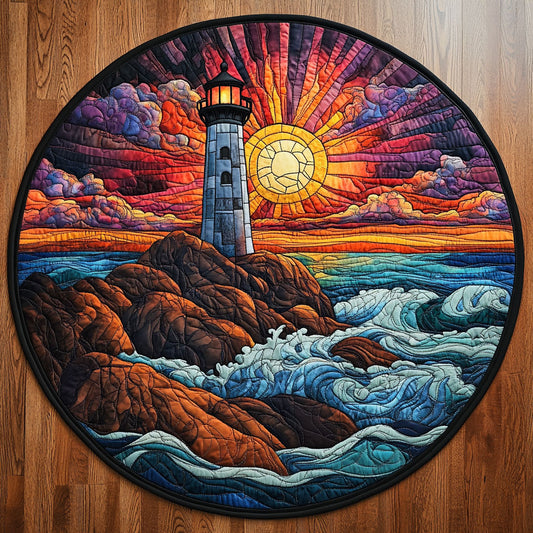 Red Dawn CQ3005022CL Quilted Round Mat