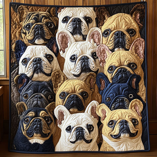Bulldog Cuddle CW1511005CL Quilt