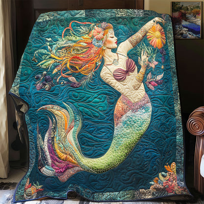Colorful Mermaid WY2702049CL Quilt