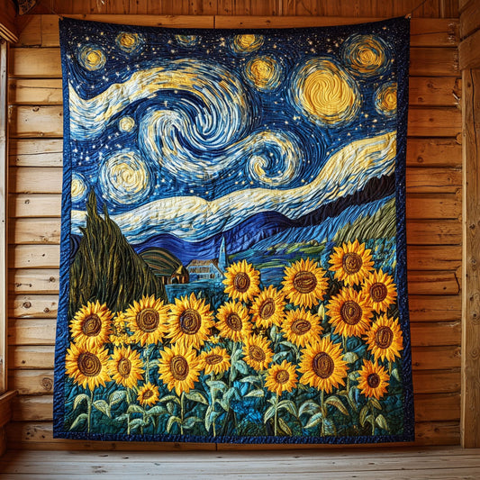 Moonlit Sunflower CW2205435CL Quilt
