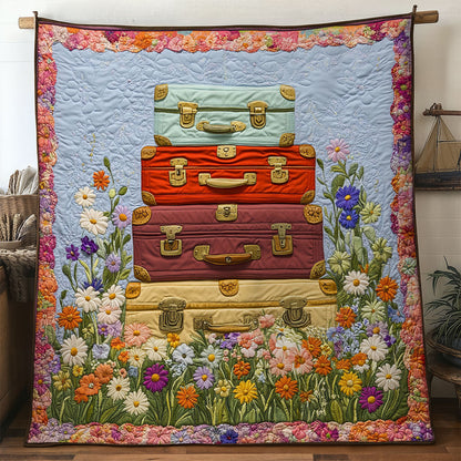 Secret Suitcase Garden WN0408062CL Quilt