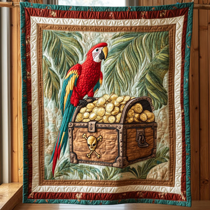 Parrot Treasure CP1908046CL Quilt