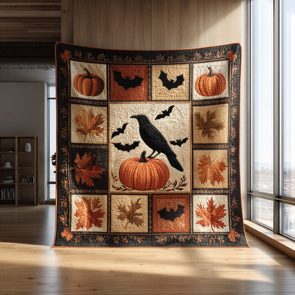 Pumpkin Raven Magic CW2008029CL Quilt