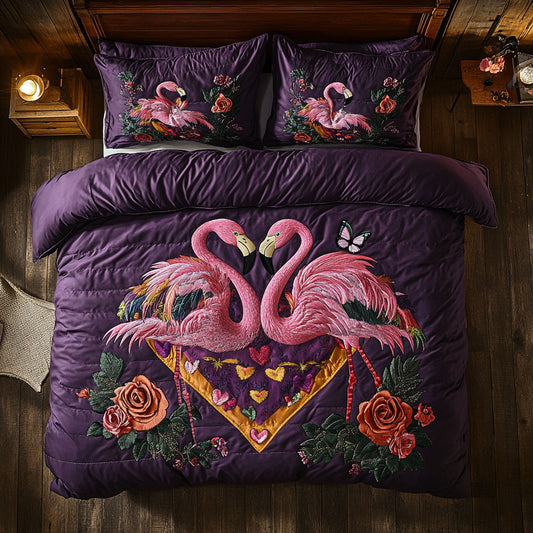 Couple Flamingo WX3012075CL Duvet Cover Set