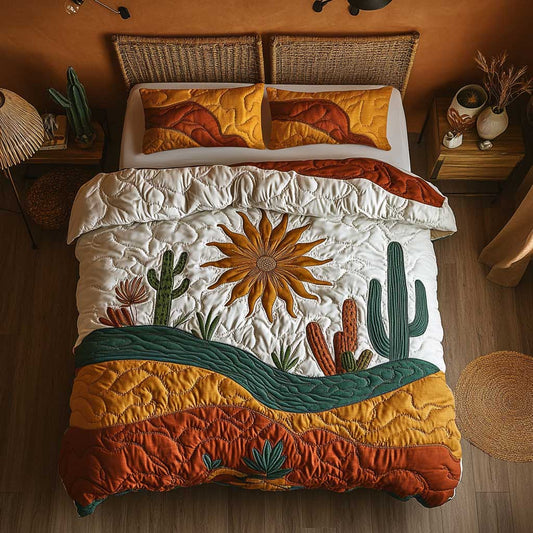Boho Sun And Cactus WN0304002CL Duvet Cover Set