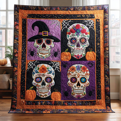 Skull Parade CW2008038CL Quilt