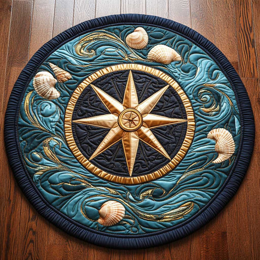 Marine Style CQ0905014CL Quilted Round Mat