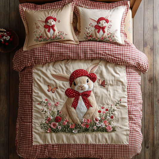 Bunny And Blossoms WN1807008CL Duvet Cover Set