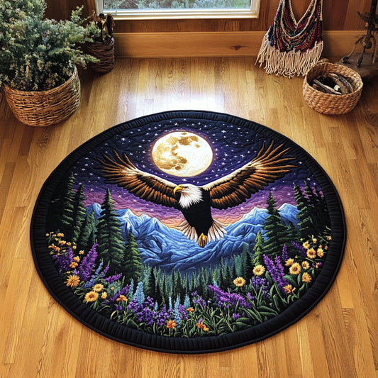 Moonlight Soar WY1505030CL Quilted Round Mat