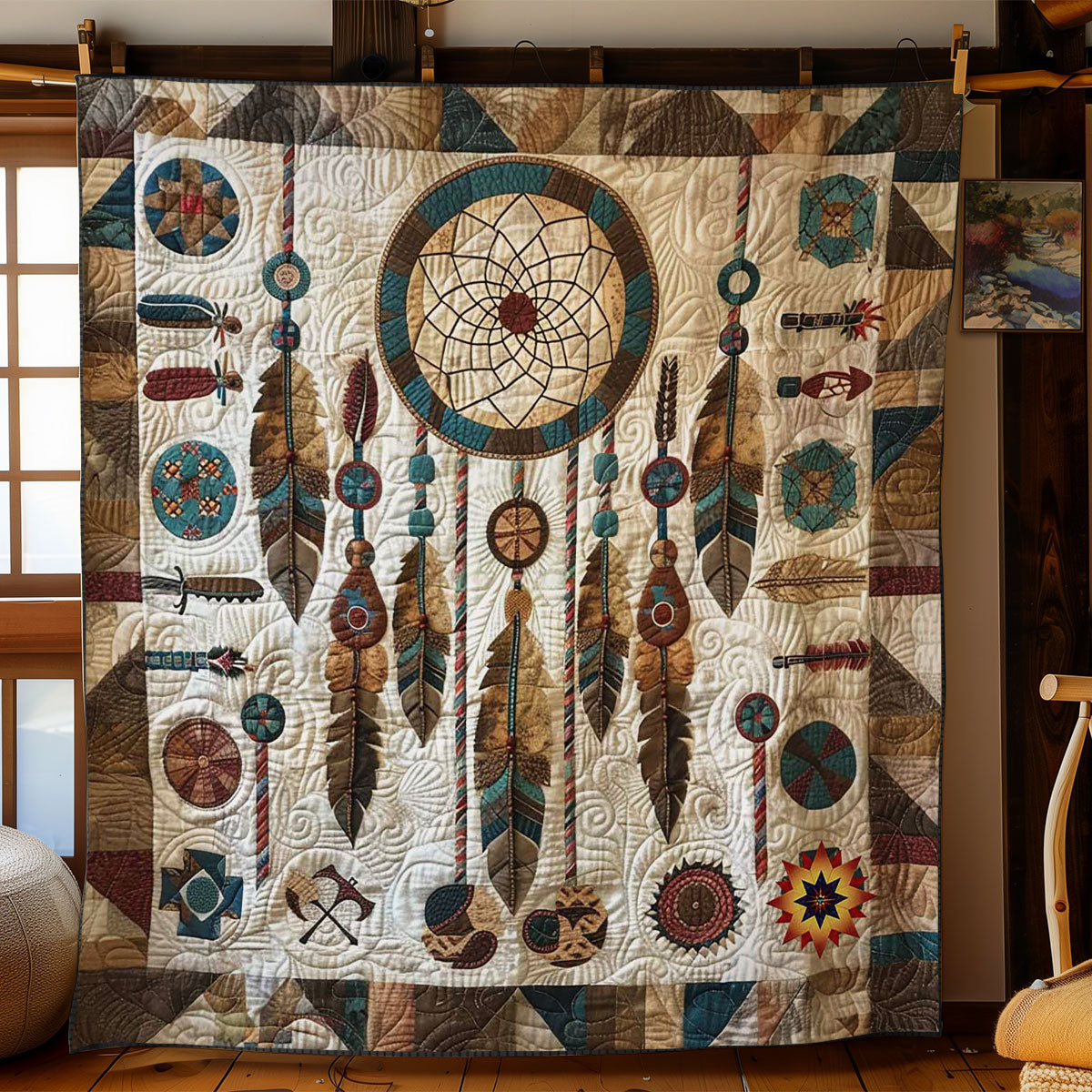 Spirit Of The Dreamcatcher WN1710027CL Quilt