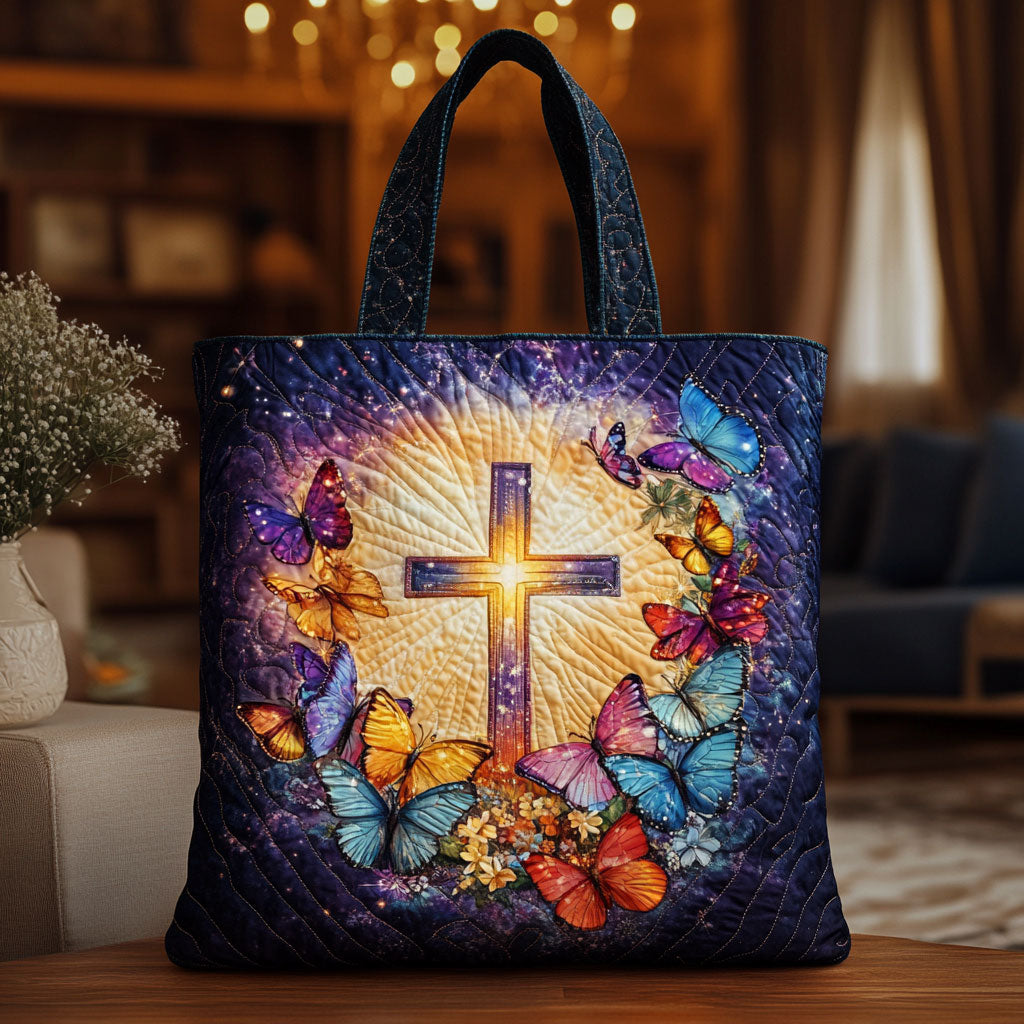 Brilliant Cross LT2611012CL Quilted Tote Bag