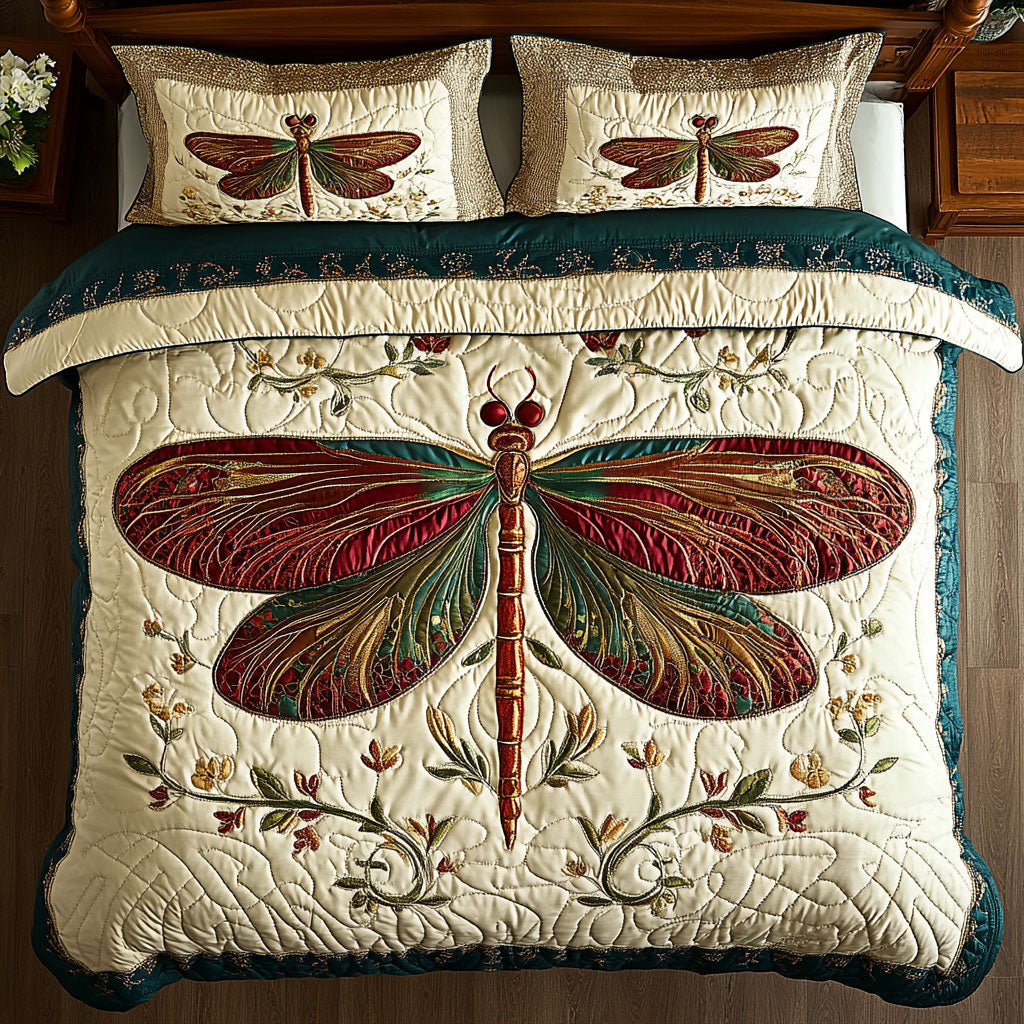 Dragonfly Portrait WY0602011CL Duvet Cover Set