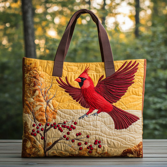 Red Harmony CP2409038CL Quilted Tote Bag