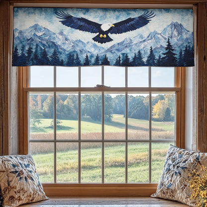 Eagle Mountain Winter WX2205019CL Quilted Valance