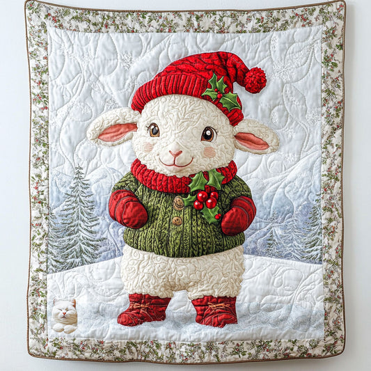 Sheep Christmas WT1610023CL Quilt