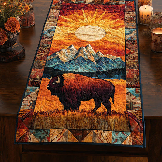 Guardian of the Prairie CM0306044CL Quilted Table Runner