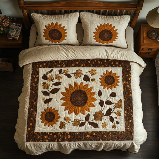 Vintage Sunflower WY0406028CL Duvet Cover Set