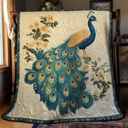 Majestic Peacock WY2402053CL Quilt