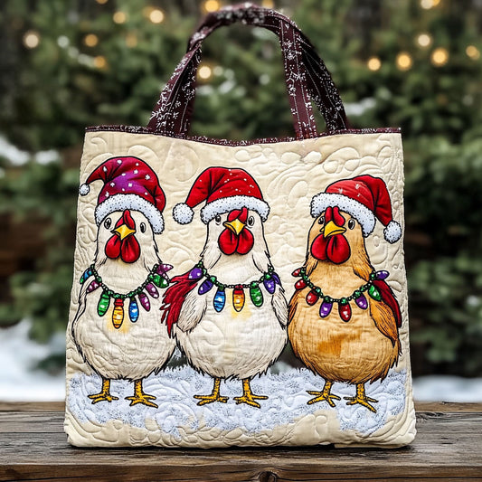 Magic Chicken WN0810038CL Quilted Tote Bag