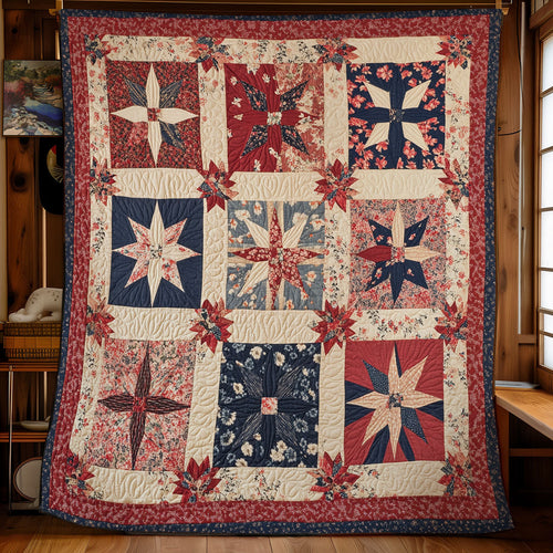 Freedom Blossom Patch WX0307035CL Quilt