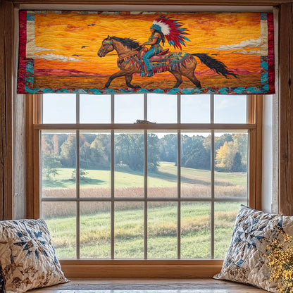 Woman Native American WX2205058CL Quilted Valance