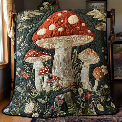 Mushroom Dreams WN2403069CL Quilt