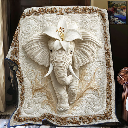 Elegant Elephant WX0406018CL Quilt