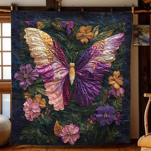 Radiant Butterfly Bloom WN0601070CL Quilt