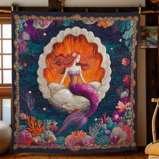 Mermaid Ocean WN3105028CL Quilt