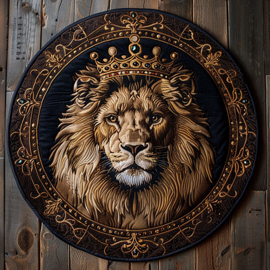 Lion King CP1404056CL Quilted Round Mat