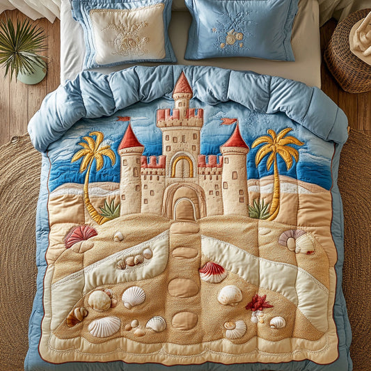 Sand Castle CQ2605014CL Duvet Cover Set