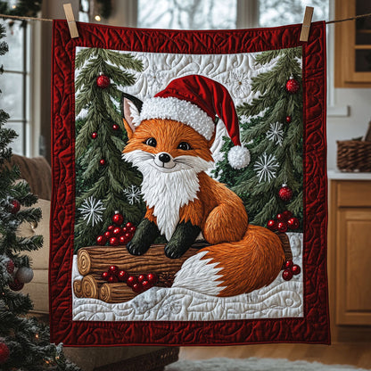 Holly Jolly Fox LT2411019CL Quilt