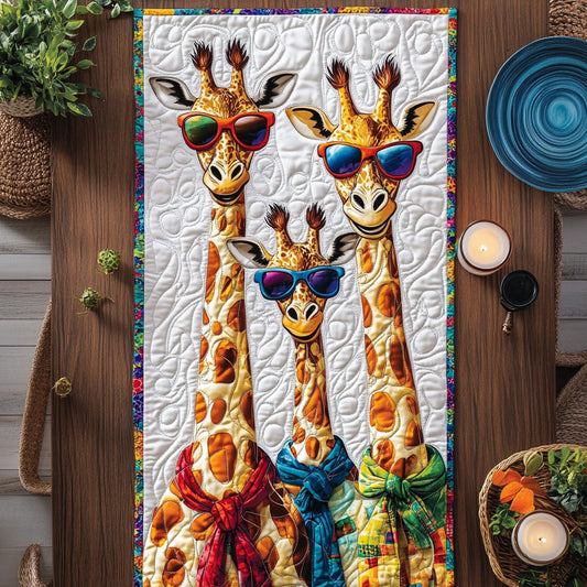 Color Giraffe CW2205366CL Quilted Table Runner