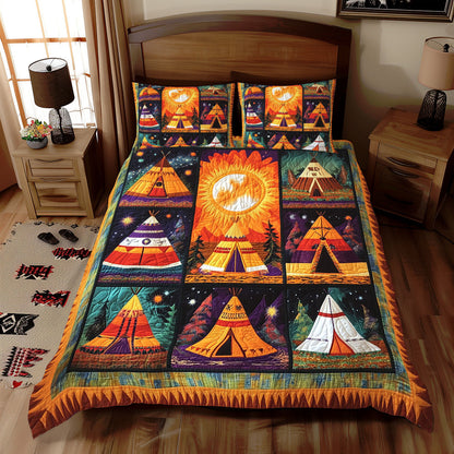 Sunlit Spirit Tepee WJ3012031CL Duvet Cover Set