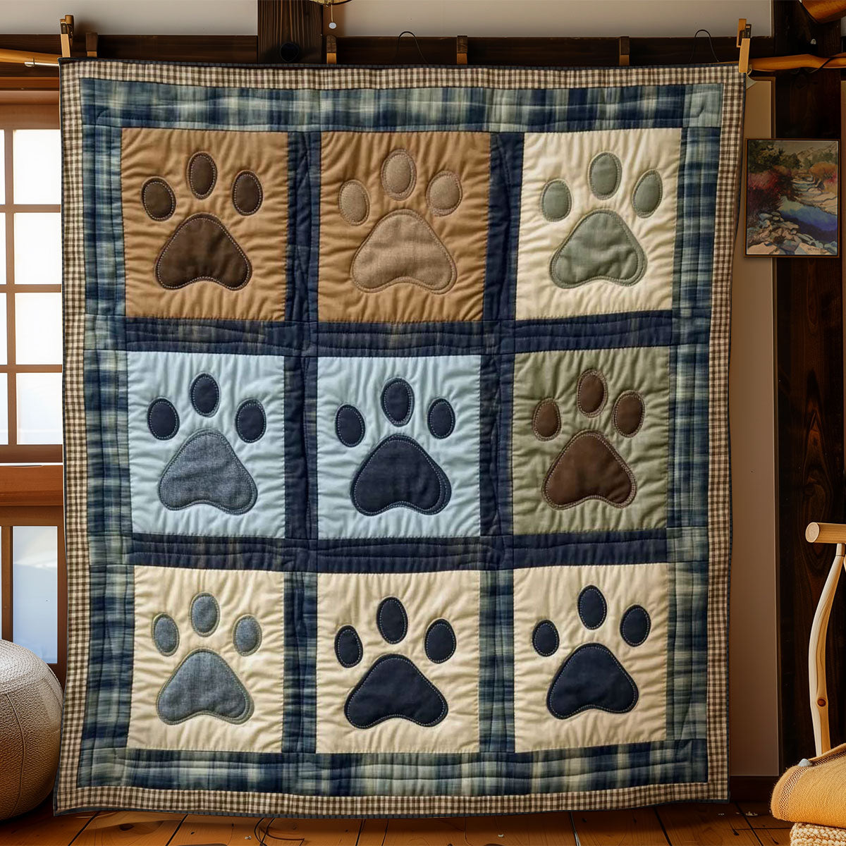 Rustic Paw WN1504059CL Quilt