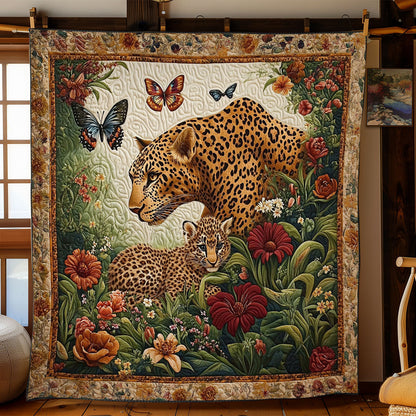 Leopard Family WY2301062CL Quilt