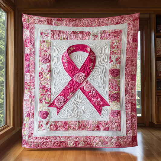Pink Ribbon CW2609040CL Quilt
