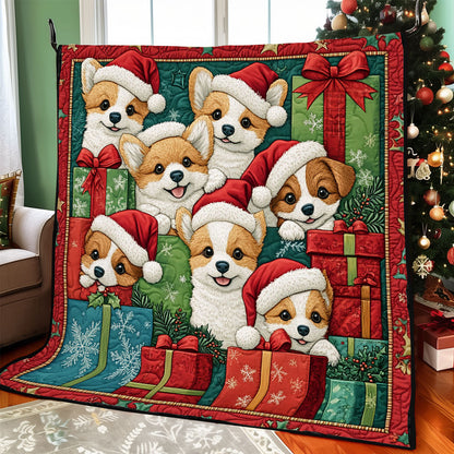 Jolly Corgis CP1411077CL Quilt