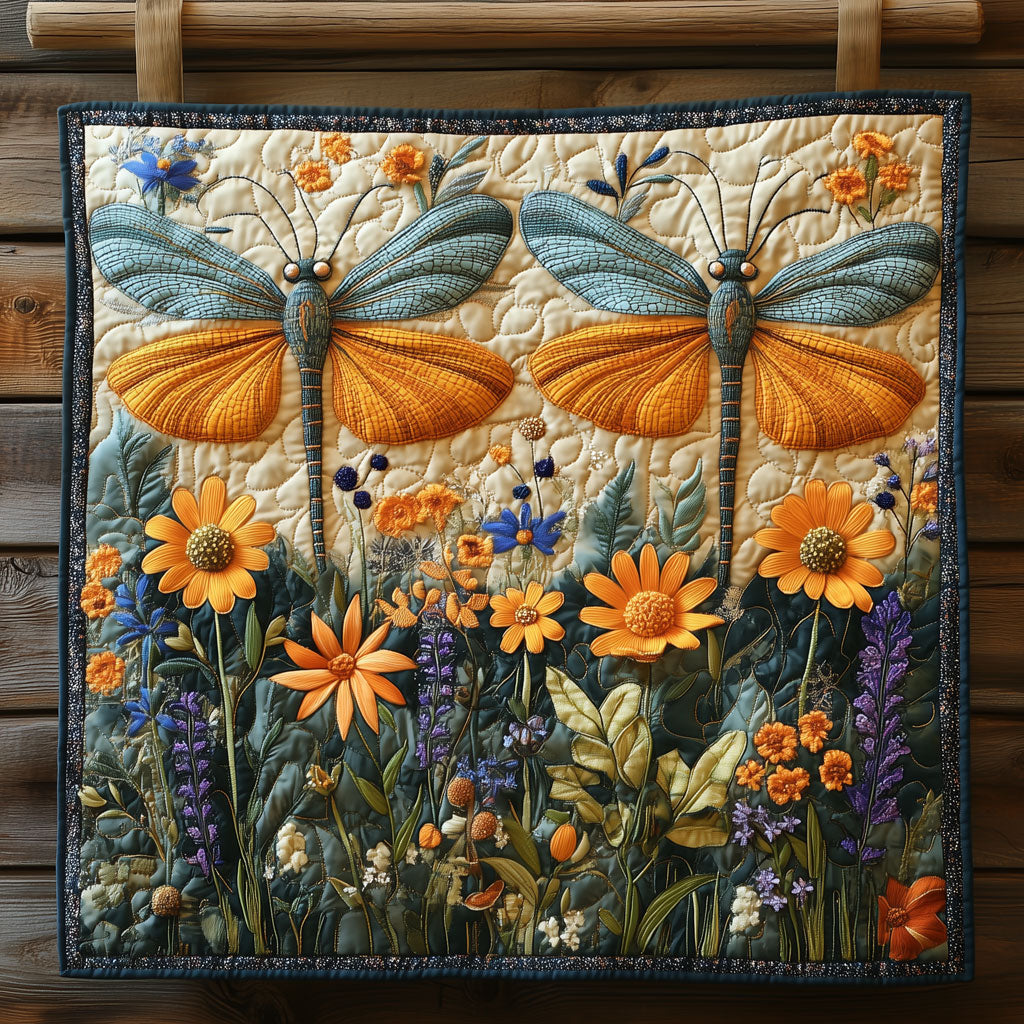 Vibrant Dragonfly XK0310003CL Quilt