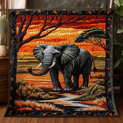 Sahara Elephant WX0805031CL Quilt