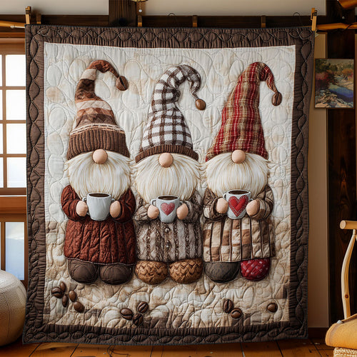 Coffee Gnome WY0901020CL Quilt