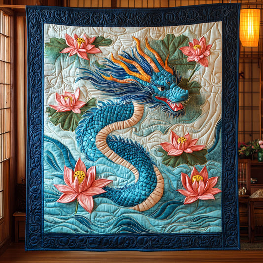Majestic Asian Dragon CW1906034CL Quilt