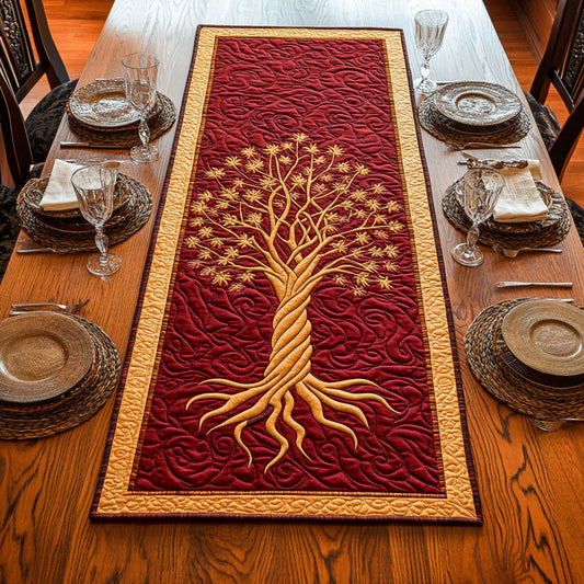 Flame Ancients CP2305010CL Quilted Table Runner