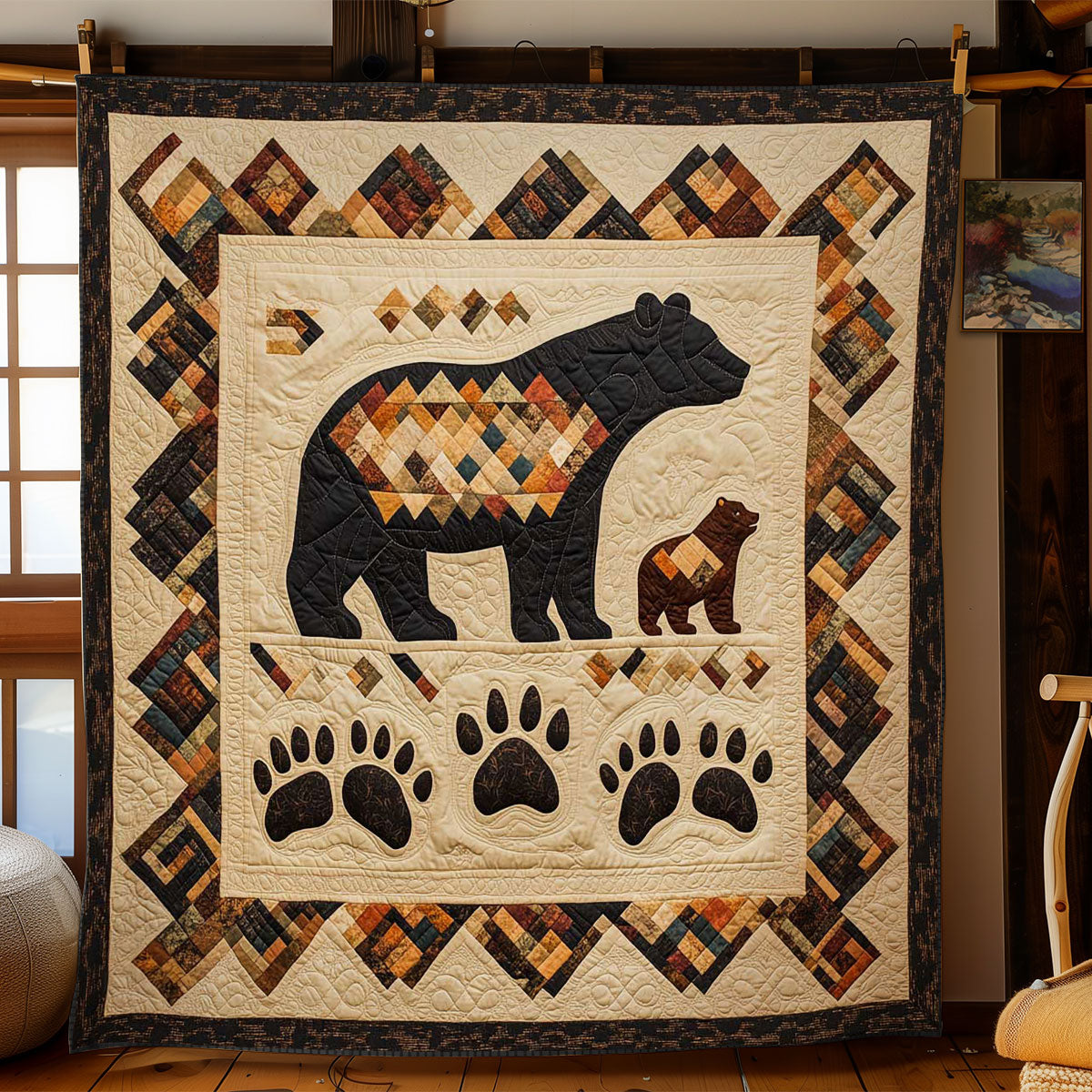 Mama Bear Journey WN0404020CL Quilt