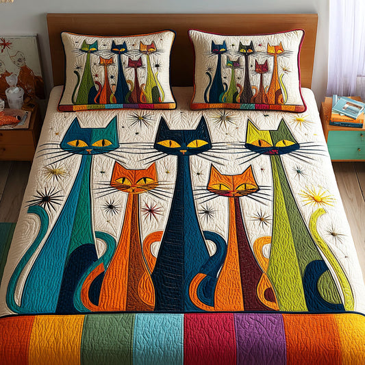 Whimsical Cat CW1011027CL Duvet Cover Set